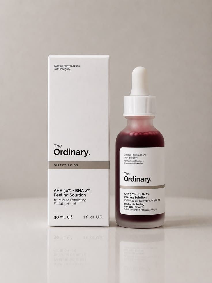 The Ordinary AHA30% + BHA2% peeling solution