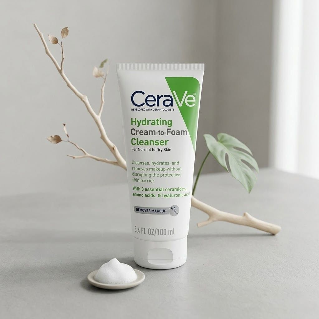 CeraVe hydrating facial cleanser